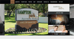 Desktop Screenshot of hamptonparkaz.com