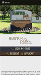 Mobile Screenshot of hamptonparkaz.com